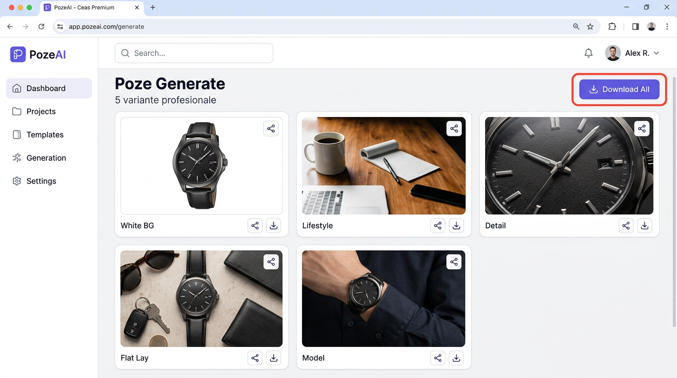 AI Generated Product Photos