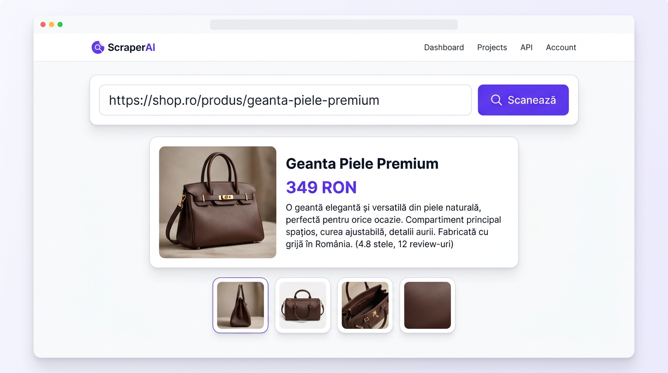Product URL Scanner